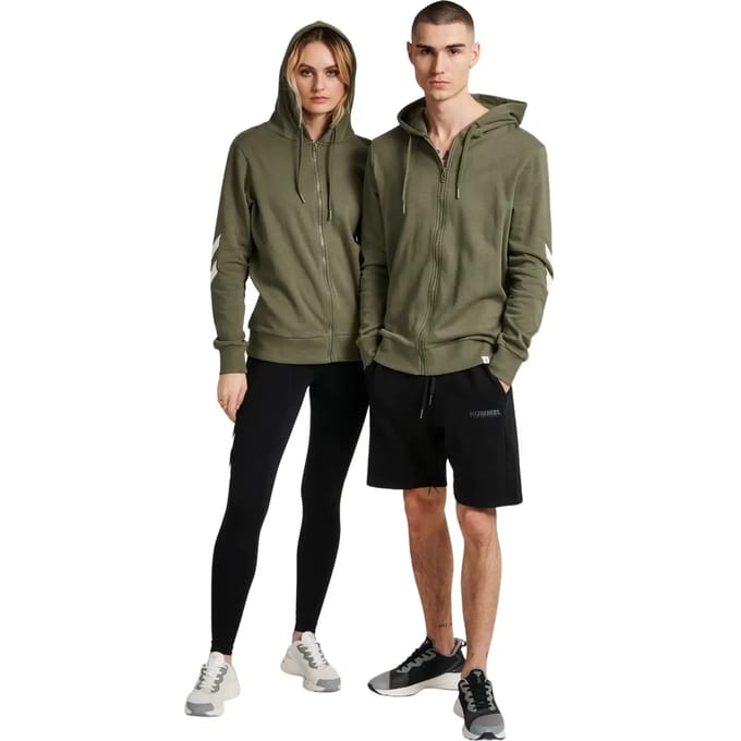 Hooded sweatshirt met rits Hummel legacy