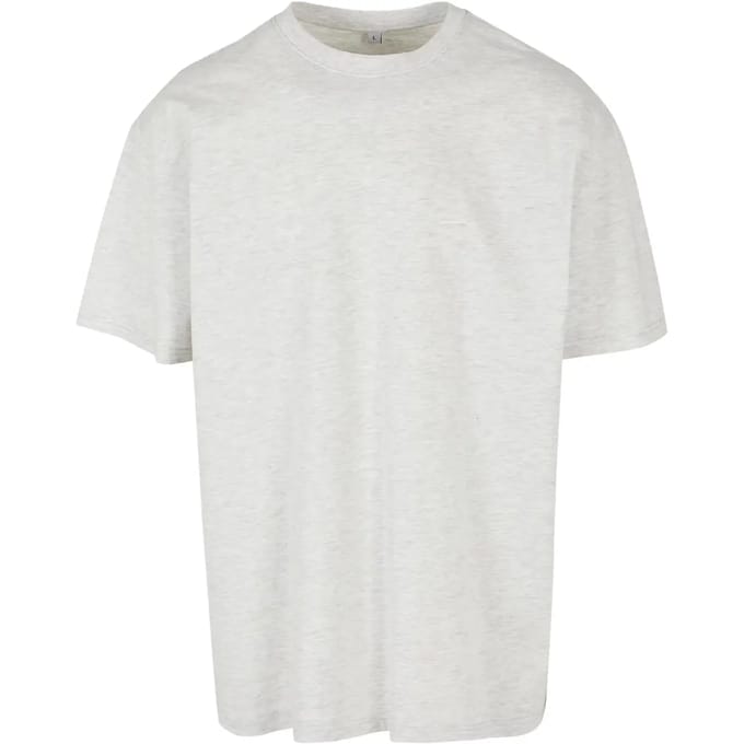 Build Your Brand - Heavy Oversized T-Shirt - Light Grey maat L