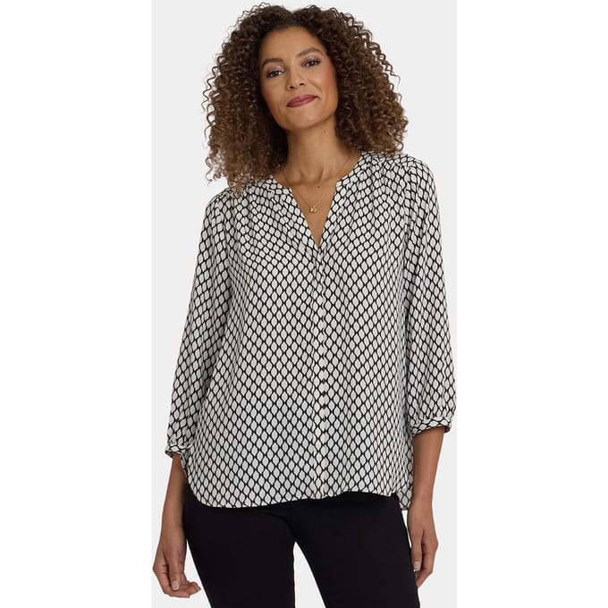 Pintuck Blouse