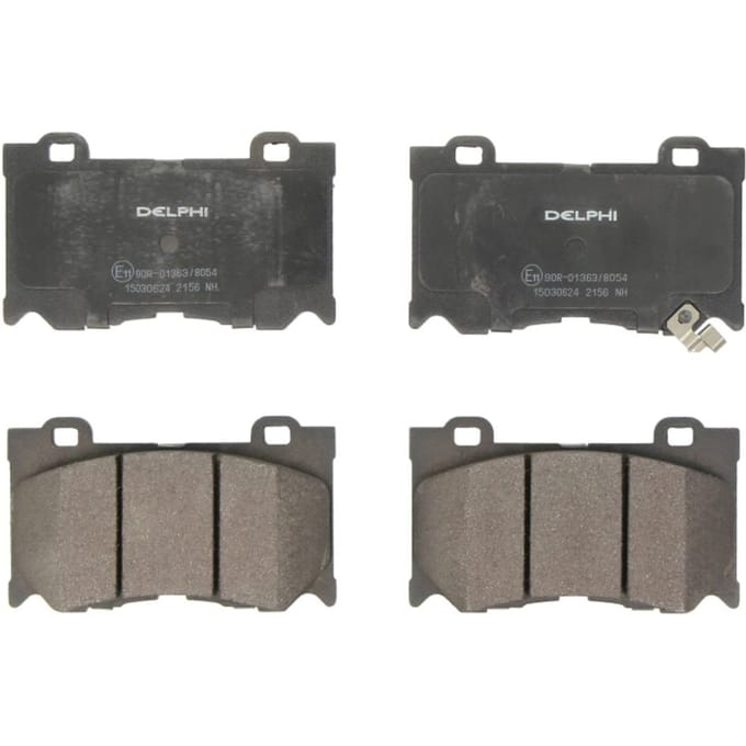Remblokset DELPHI LP2156, voor