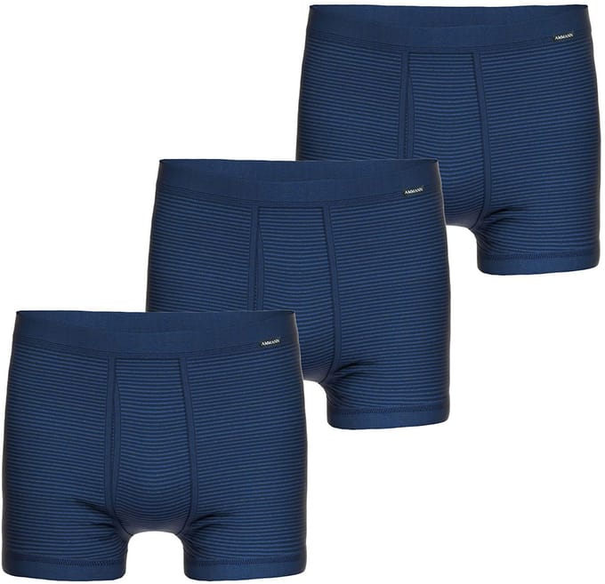 3-pack korte broek met gulp Day Classic / Jeans fijne rib