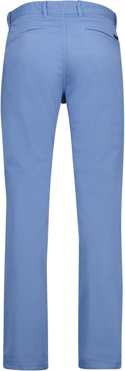 Hugo Boss Orange Pantalon chino blauw slim fit