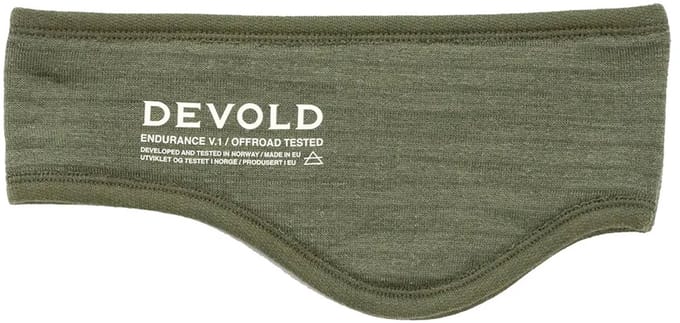 Devold Of Norway Endurance Merino Hoofdband Groen