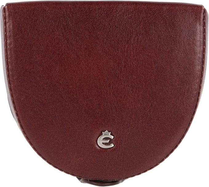 Esquire Toscana Portemonnee Leer 8.5 cm - Jongens - Staand formaat - coffee