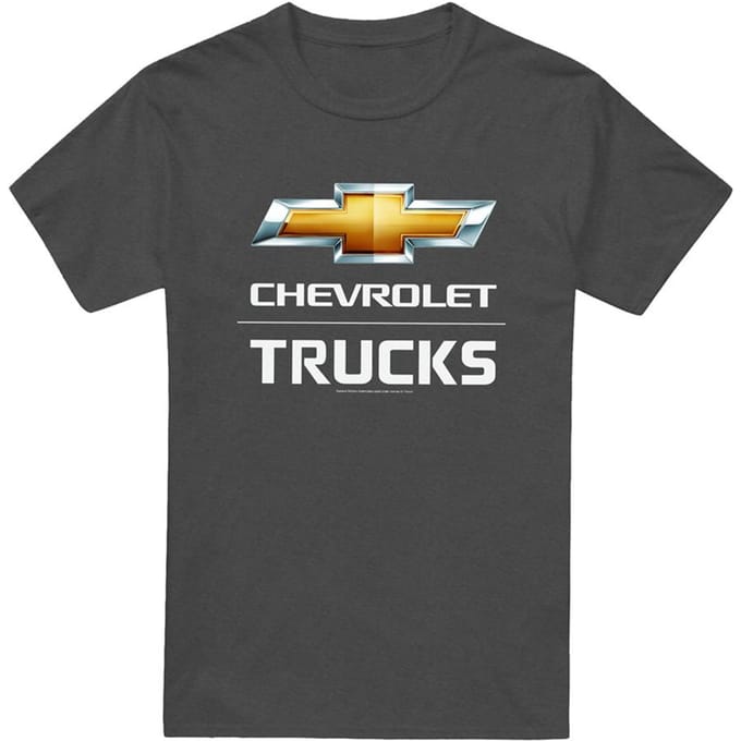 Chevrolet Unisex Volwassen Trucks Heather T-shirt S gray