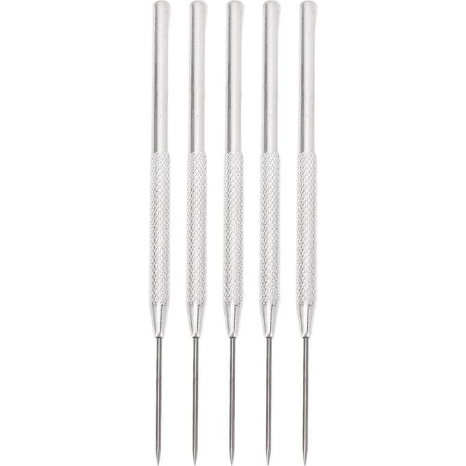 5 stuks Nail Art Pen Tool Nagel Dotting Pen Professionele Nagel Embossing Pen voor Beginners en white