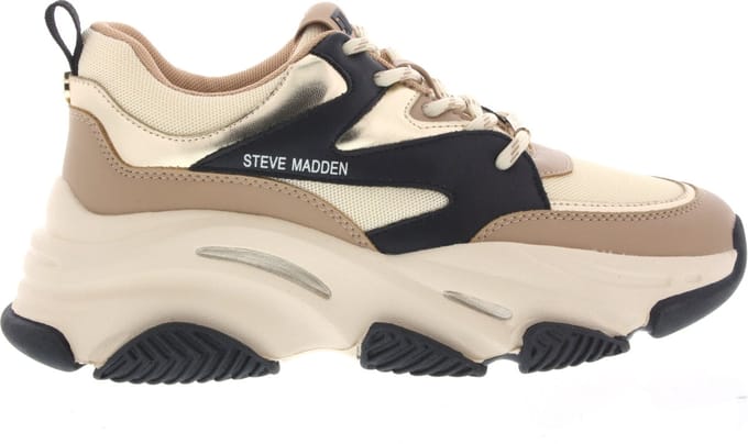 Dames Sneakers Steve Madden Progressive /black Khaki - Maat 41