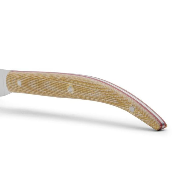 Vast mes - Arcos - 373728 - Roestvrij staal Nitrum - Micarta handvat - Lemmet 11 cm