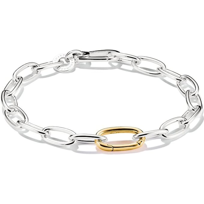 Thomas Sabo - C1204-413-7-l17 - Armband - Dames - 925 Zilver - 17cm - Bedel Club Connect