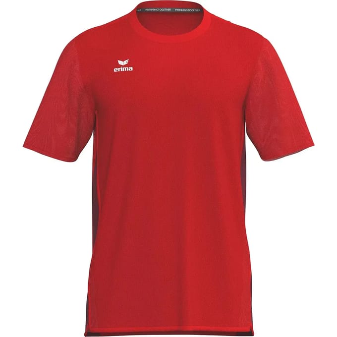 Erima T&F Wings Functioneel T-Shirt Heren - Rood / Bordeaux | Maat: M