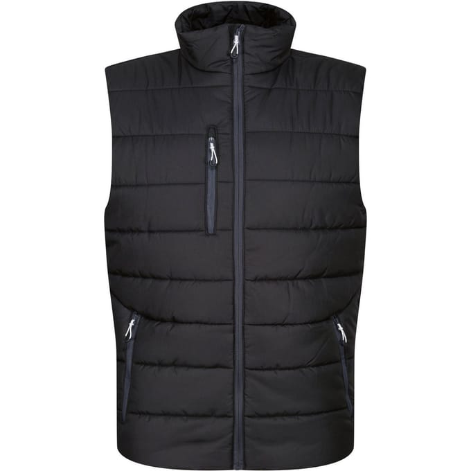 Regatta Heren Navigate Thermisch Gilet (Zwart/Seal Grijs)