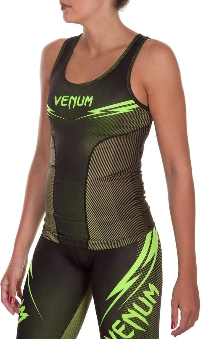 Venum RAZOR Tanktop Hemd Zwart Geel Dames - M