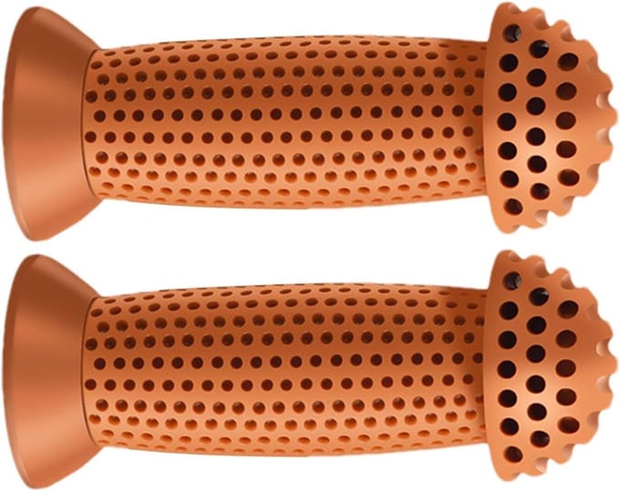 Kinder Fietshandgrepen - Scooter Grepen - Veilig Rijden - Antislip Ontwerp - 2 - 2.2 cm - Bruin