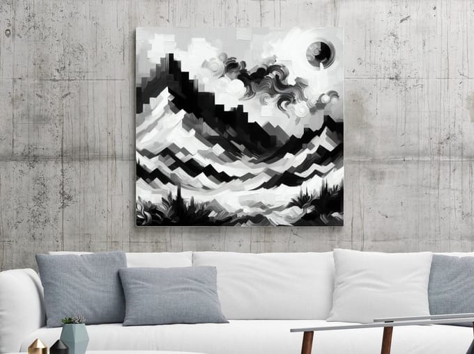 Kunstprint | Wanddecoratie | Canvas | 20 × 20 cm