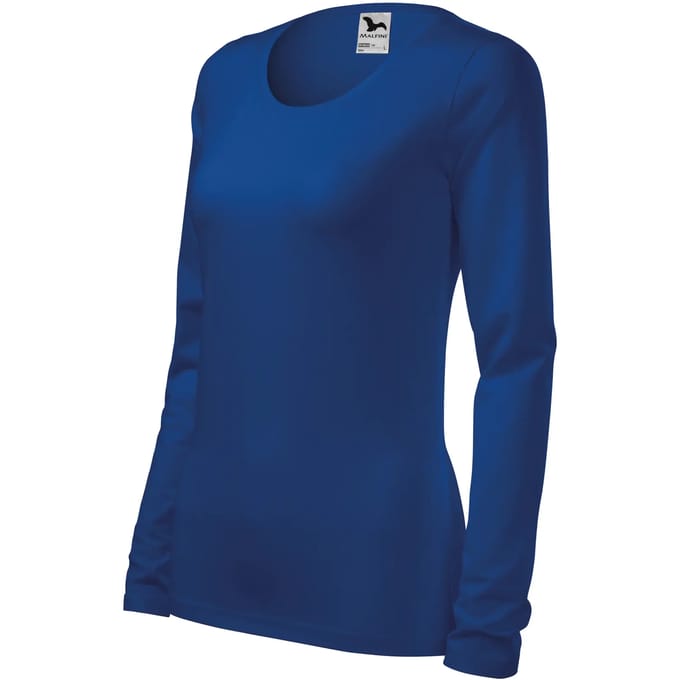 Dames-T-shirt met lange mouwen Malfini Slim 139