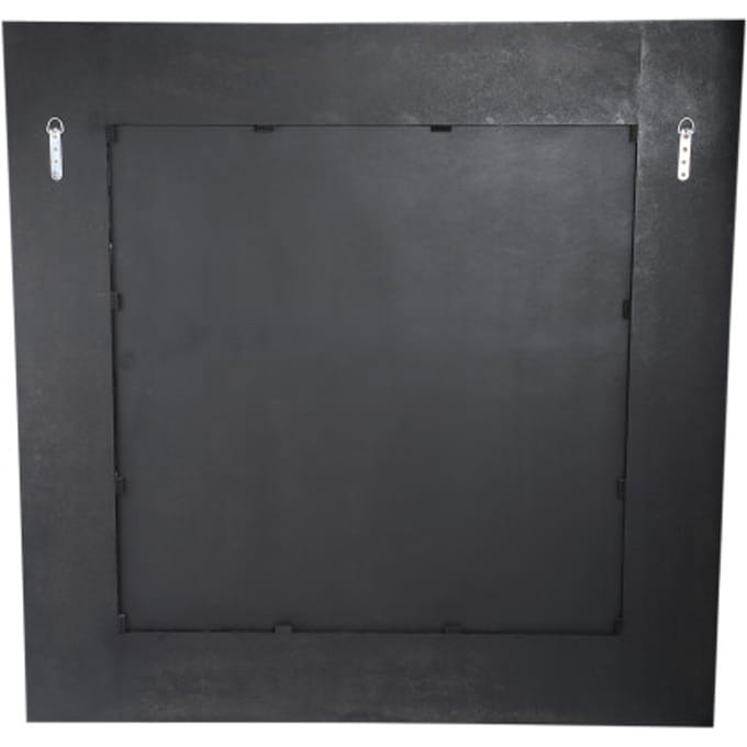 PTMD - Spiegel Tiess - Zwart - 139.5x4x139.5cm