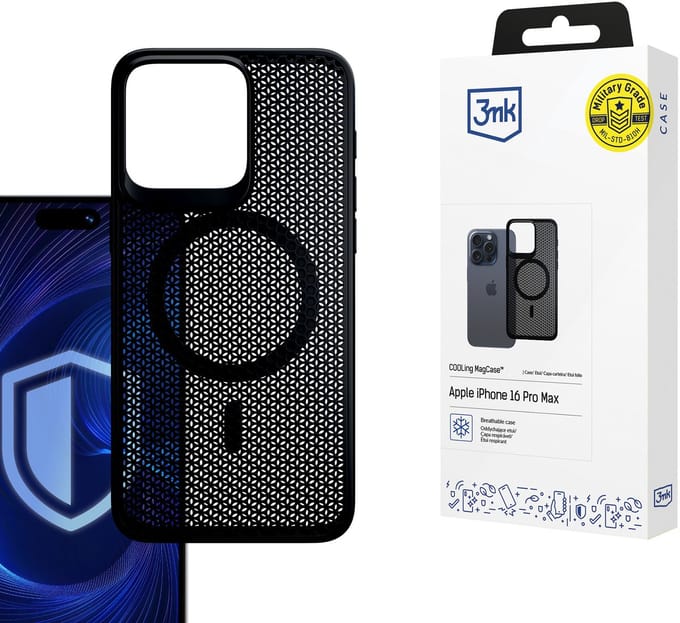 Telefoonhoesjes Apple iPhone 16 Pro Max - 3mk COOLing MagCase