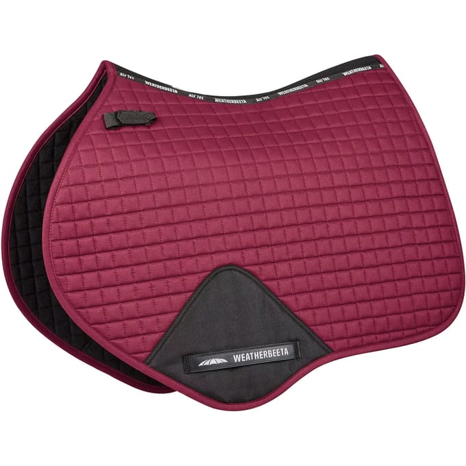 Weatherbeeta Zadeldek Prime Jump Donkerrood - springen Pony