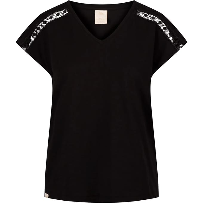 Dames-T-shirt met V-hals Trespass Willa