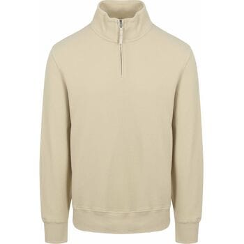 Gant Half Zip Trui Ecru - Maat L - Heren - Pullovers