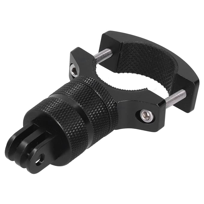 Support de guidon de moto à 360 degrés pour caméra GoPro Insta 360 Yi black