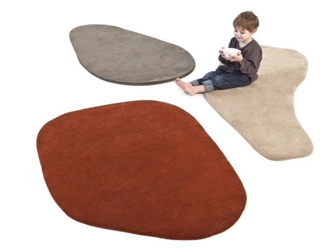 Nanimarquina - Stone wool tapijt - 100 x 135 cm - rood
