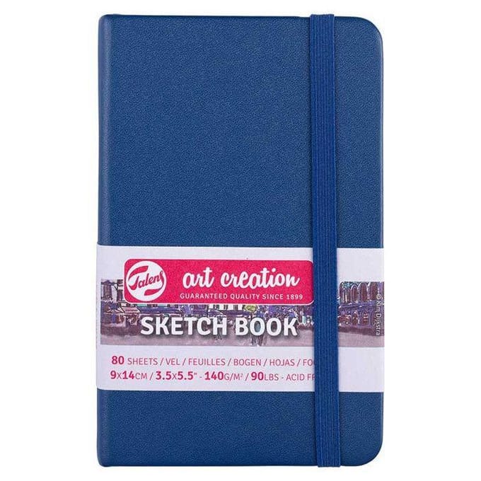 Talens Art Creation schetsblok 9x14cm - 80 vellen - blauw