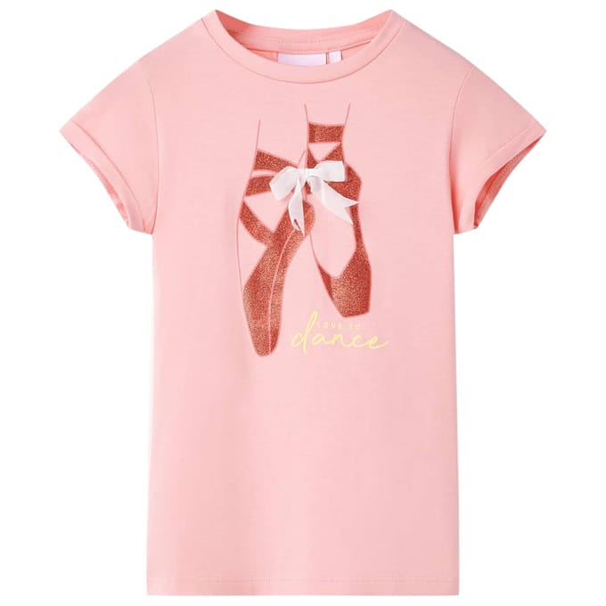 vidaXL Kindershirt 116 roze