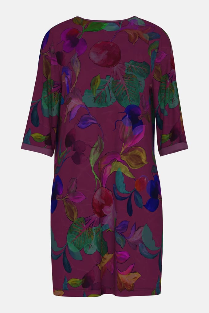Slaapshirt Serie Cosmic Garden Crushed Berry