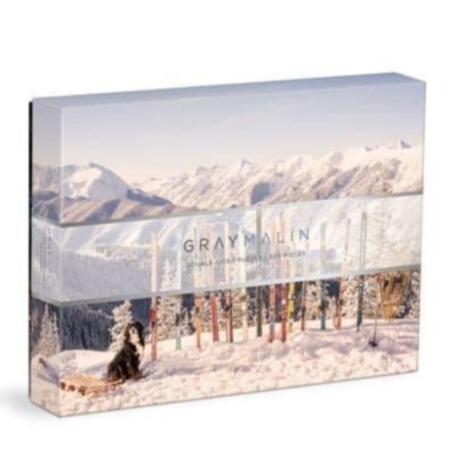 Gray Malin The Winter Holiday 500 Piece Double Sided Puzzle - Galison