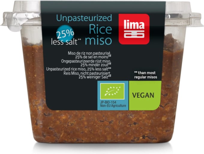 Lima Miso Rijst 25% minder Zout 300 gr