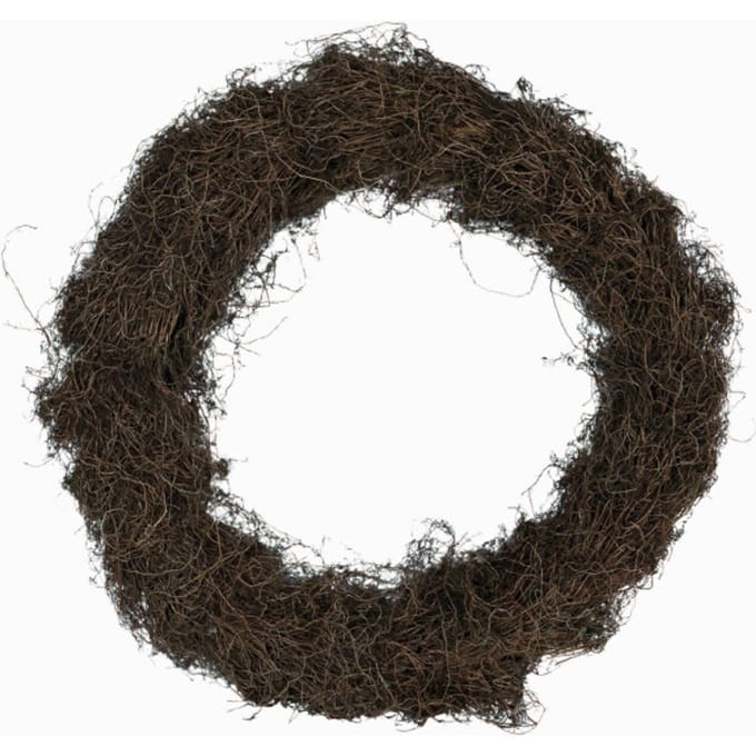 PTMD - Krans Wreath - Bruin - 100x22x100cm