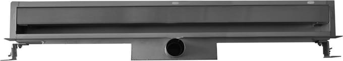 Wiesbaden Drain Muurgoot met Flens 80 x 7 cm. - RVS