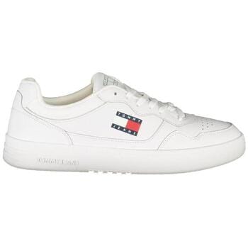 Tommy Hilfiger Tjm Cupsole Leather Shoes White Maat: 45 | Sneakers Outlet | Heren | Wit