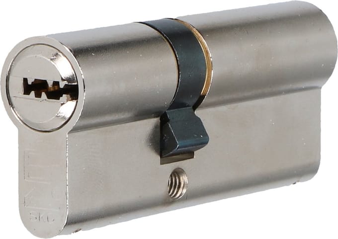Dubbele cilinder - Vernikkeld - Messing - S2 - S2 veiligheidscilinders F6 gelijksluitend per 2, 30/45