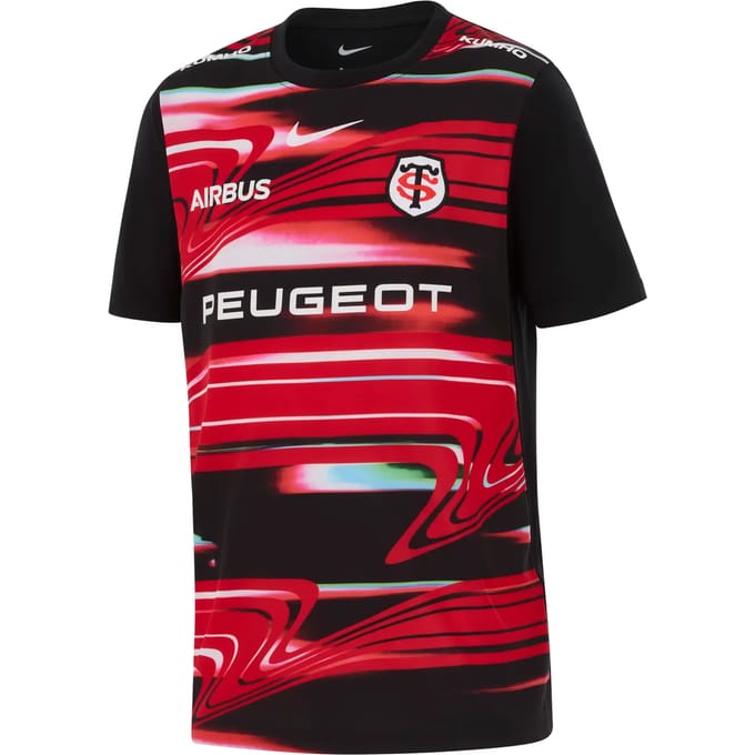 Prematch shirt kind Stade Toulousain 2025/26