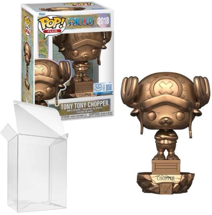 Funko Pop! Plus: One Piece - Tony Tony Chopper (Bronze Statue) #2018 Funko Exclusive