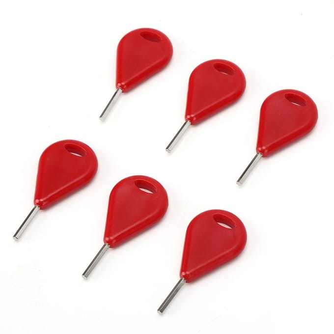 6 Stuks Pak Surfplank Vin Zeskantsleutel Surfvin Sleutel Surfplank Accessoires Surfuitrusting
