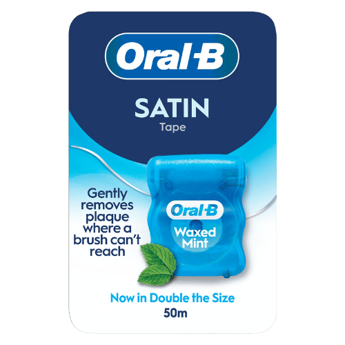 Oral-B Satin Tape Gewaxte Mint Tandzijde - 50 m