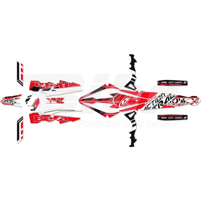 Motorfiets decoratie kit Blackbird Racing Traction Béta EVO 125/200/250