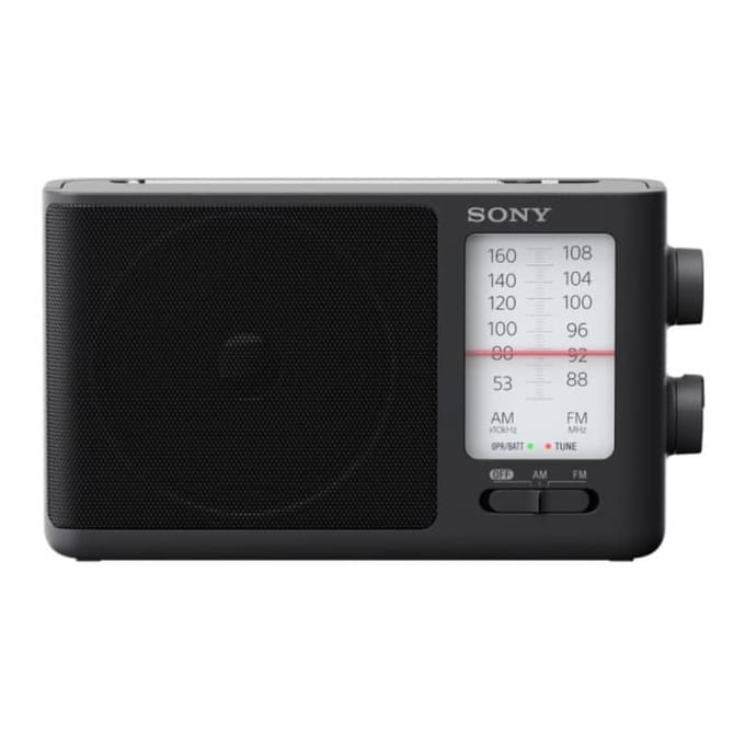 Sony ICF-506 Transistorradio VHF (FM) FM Zwart