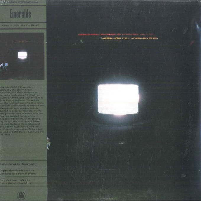 LP Plaat EMERALDS - Ziet Het Eruit Alsof Ik Hier Ben? GI408 Ghostly Interna 2023 VS Dans & Electronica gray