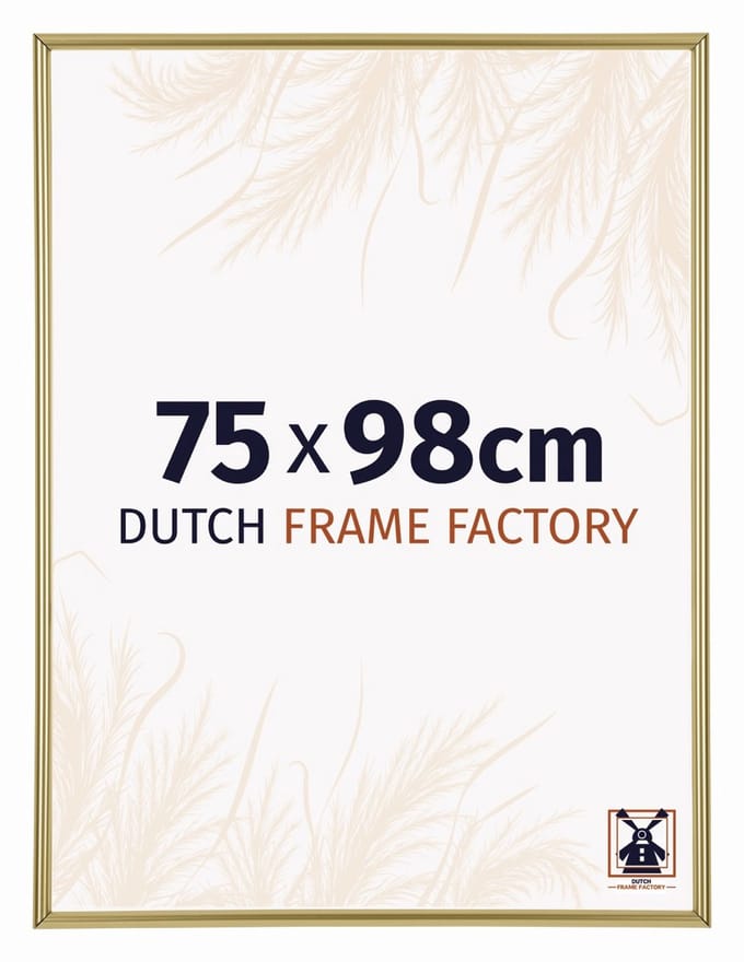 Fotolijst 75x98 cm - Kunststof - Goud - Angers