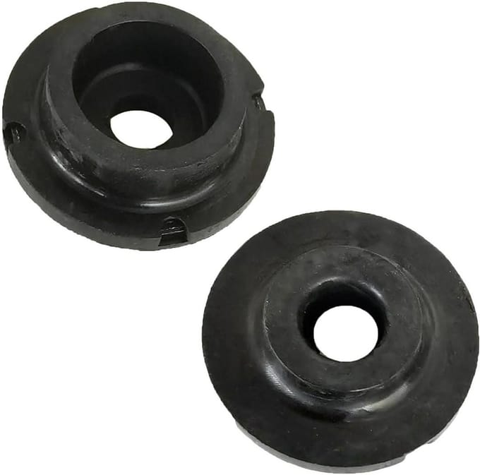 Radiator Ondersteuning - Bevestiging Ring - Auto Reparatie - Duurzame Constructie - 2 Stuks - Zwart