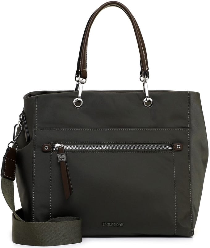 EMILY & NOAH Shopper E&N Esther ( 65145 ) - Dames handtassen - oliv 960