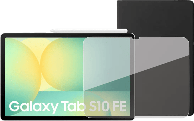 Samsung Galaxy Tab S10 FE 10,9 inch 128GB Wifi Zilver + Beschermpakket