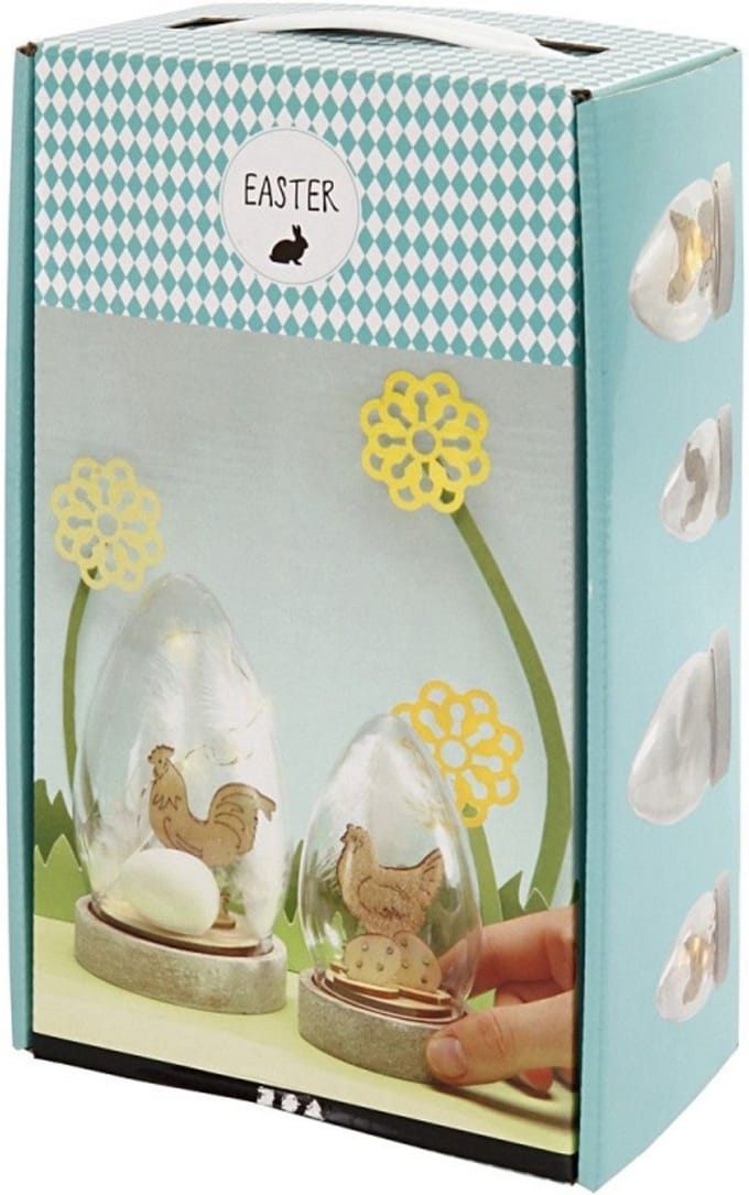 Creativ Company Stolpen Set met Decoratie Pasen