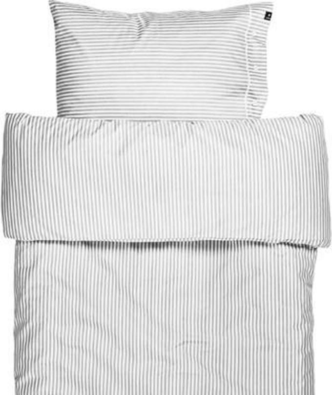 Rindo dekbedovertrek stripe pearl - 140 x 240 cm