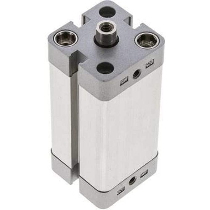 ISO 21287 Compacte Dubbelwerkende Cilinder 25-50mm - Magnetisch