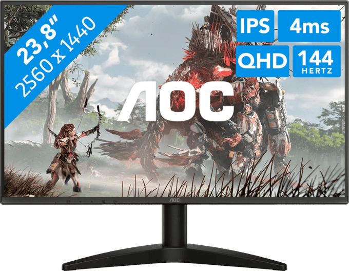 AOC B3 Q24B36X - QHD IPS Gaming Monitor - 144hz - 24 inch